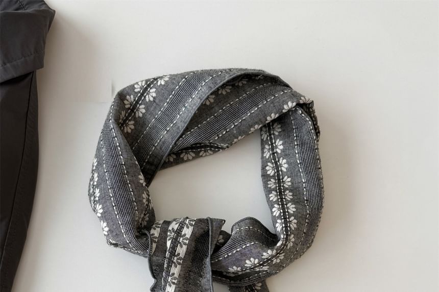 Floral Print Headkerchief