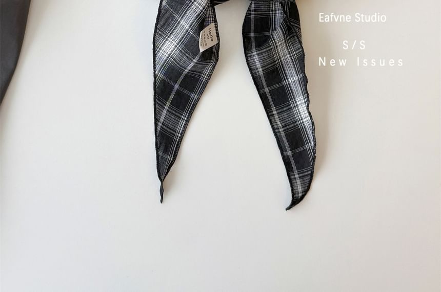 Plaid Headkerchief