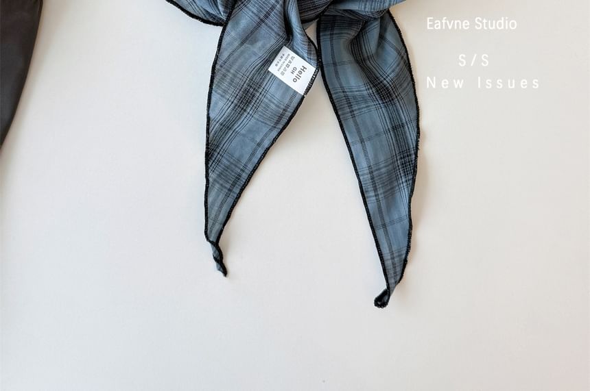 Plaid Headkerchief