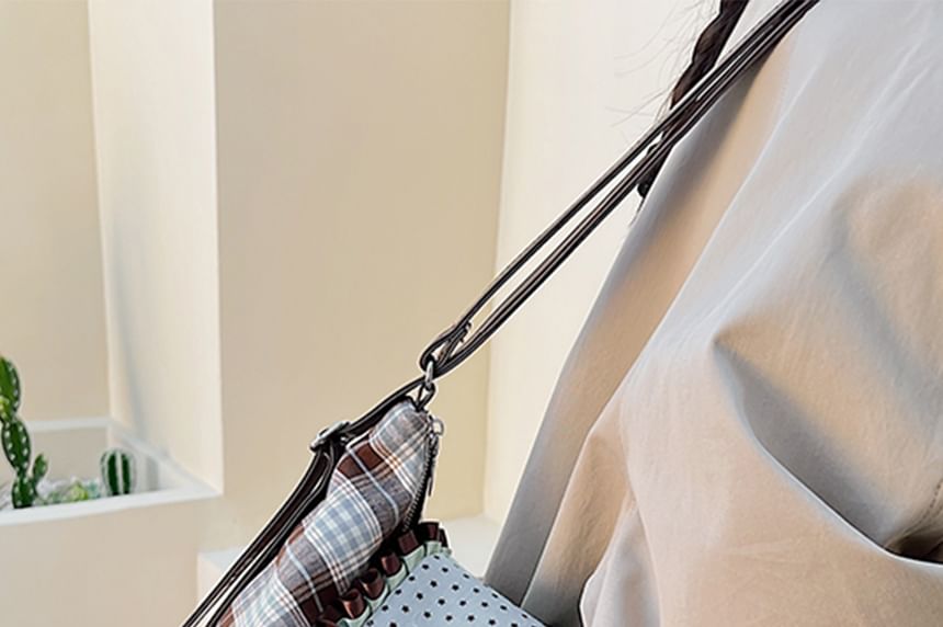 Crossbody Bag Accent Patterned Bow