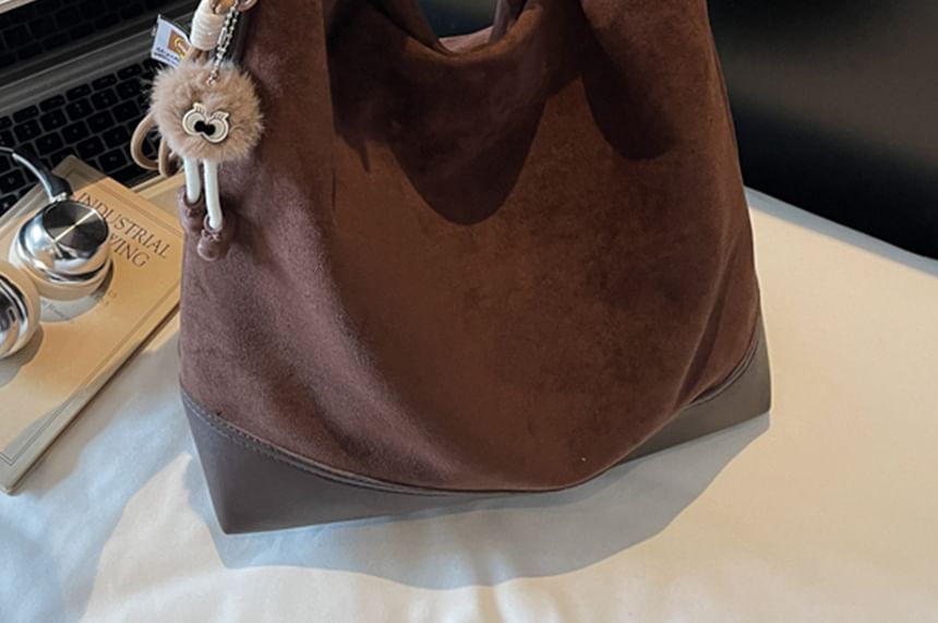 Tote Bag Suede Faux