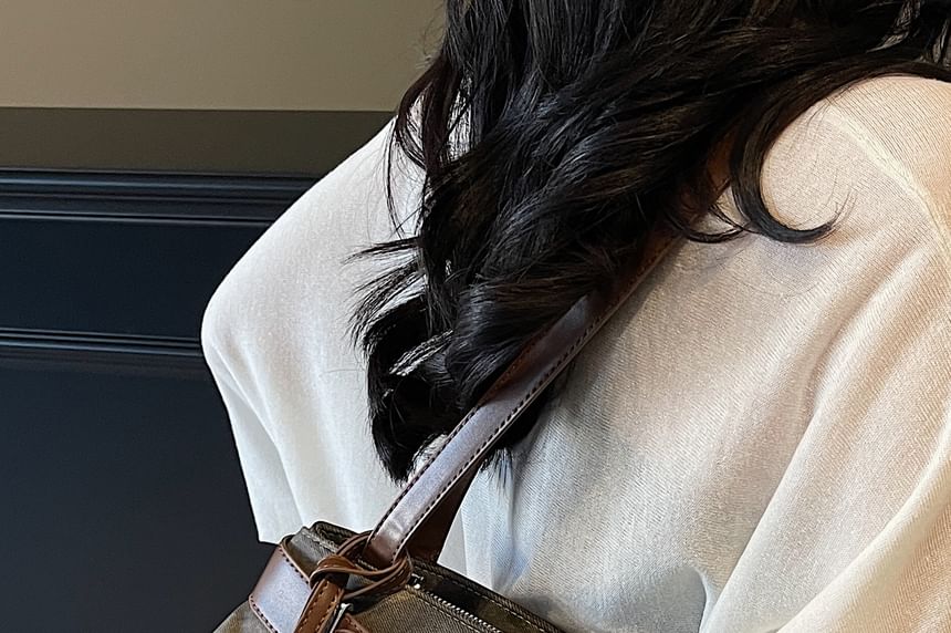 Bag Tote Pouch Belted With