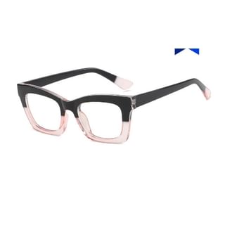 Blocking Square Light Eyeglasses Blue
