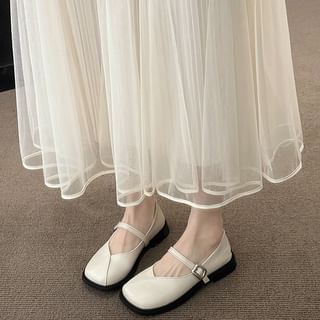 Shoes Toe Square Mary Jane