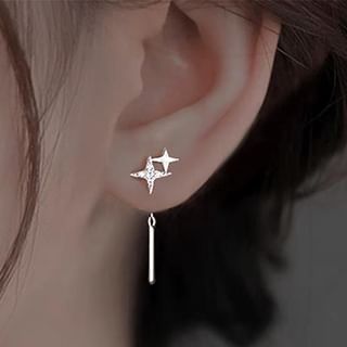 Star Threader Earring / Barbell Earring G185