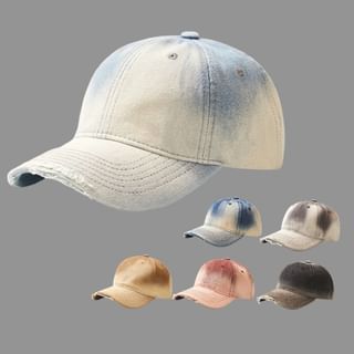 Tie Dye Denim Cap Baseball