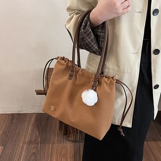 Tote Accent Drawstring Bag Logo