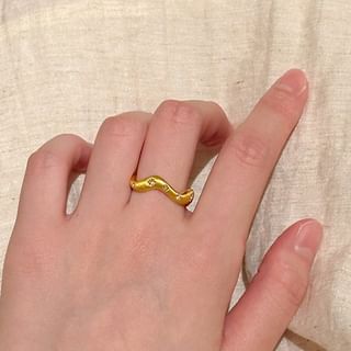 Open / Ring Set Rhinestone