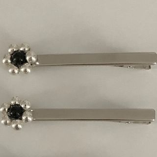 Hair Beaded Clip of Flower 2: Set