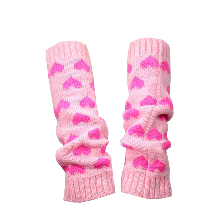 Y2K Heart Leg Warmers