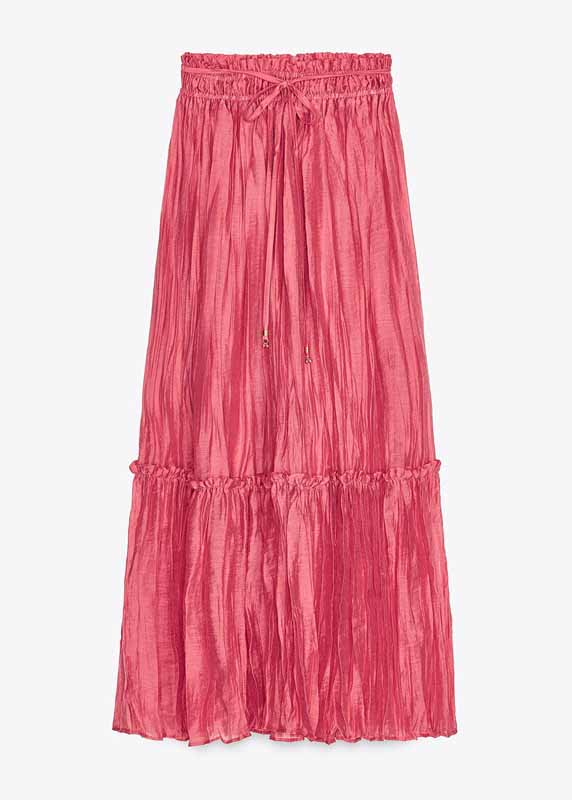 Set Ruffled Fall Patchwork Pieces Two Pink Cotton Modern