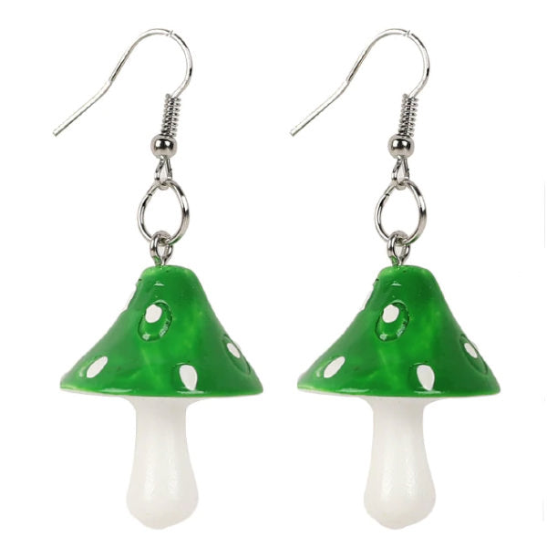 Cute Mushroom Earrings