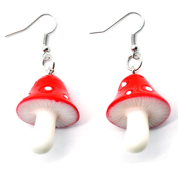 Cute Mushroom Earrings