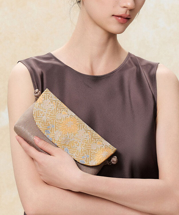 Crossbody Style Versatile New Silk Chinese Bag Clutch