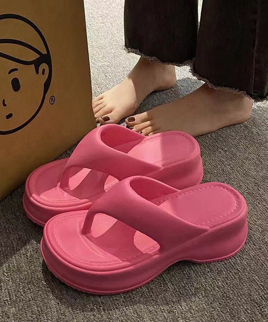 Platform Flops Rose Comfy Flip New
