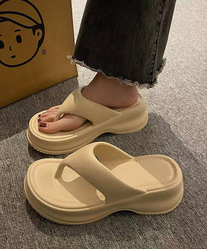 Platform Flops Rose Comfy Flip New