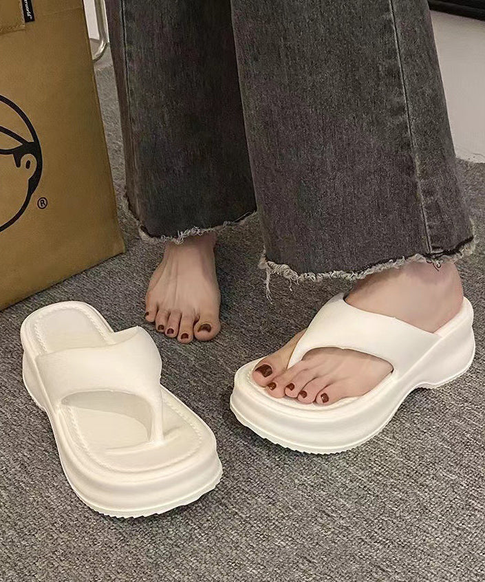 Platform Flops Rose Comfy Flip New