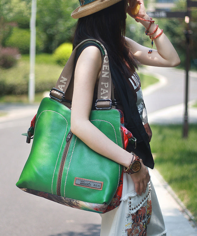 New Original Design Print Patchwork Large Capacity Messenger Bag Ada Fashion