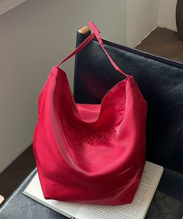 Embroidered New Bags Large Shoulder Capacity Pink