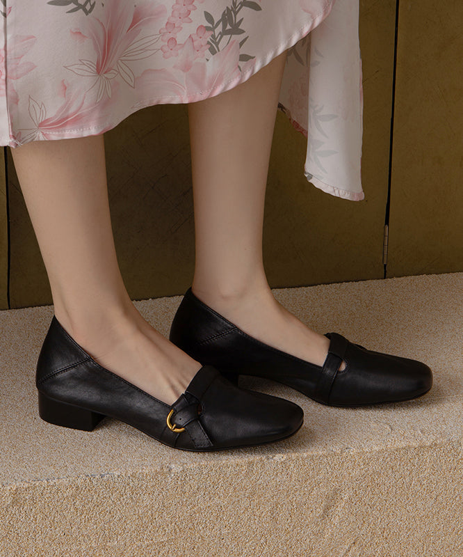 Leather Splicing Red Comfortable Flat Shoes Cowhide New