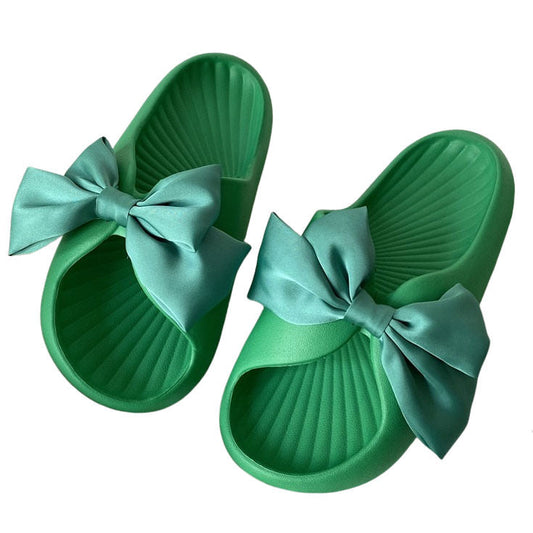 Comfort Bow Foam Slippers