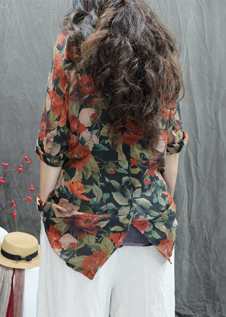 Button Pockets Collar Bracelet Cotton Pan Coats Peter Orange