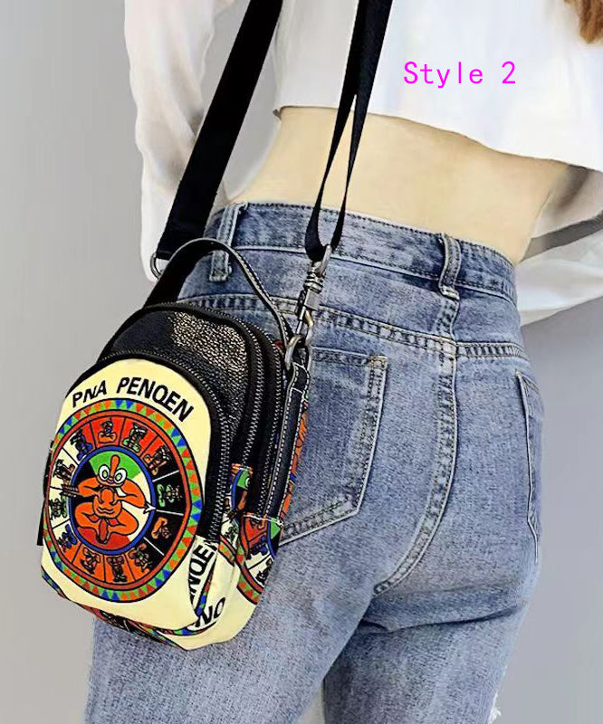 Original Design Sense Printed Versatile Shoulder Bag Ada Fashion