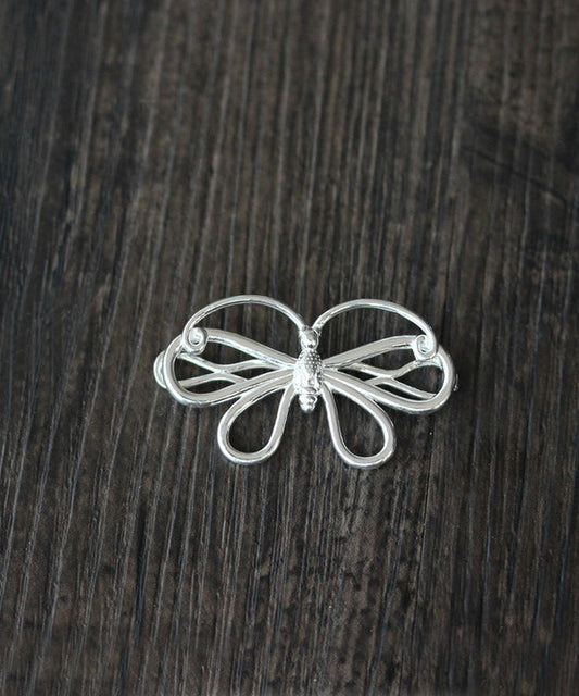 Original Design Silk Sterling Silver Bow Hairpin TS022
