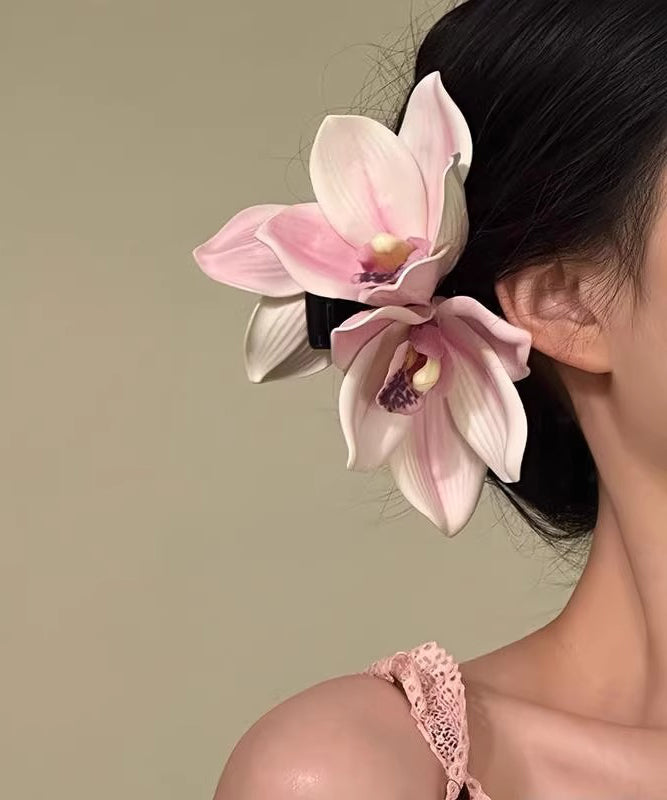 Hairpin Design Holiday Orchid Original Yellow