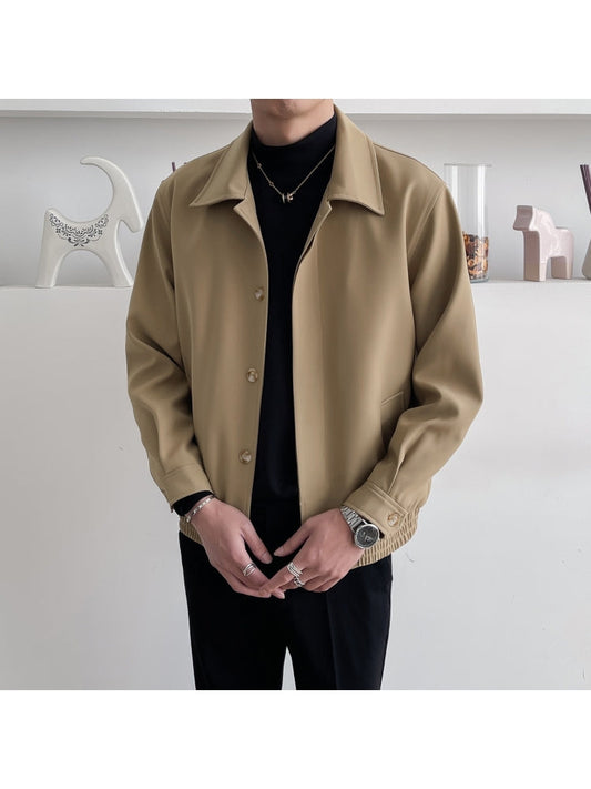 Korean Fashion Pure Color Men's Jacket AD204