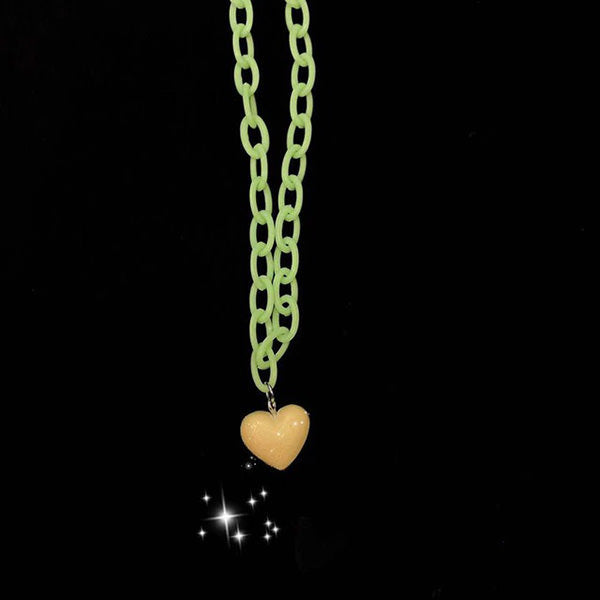 Phase Heart Necklace