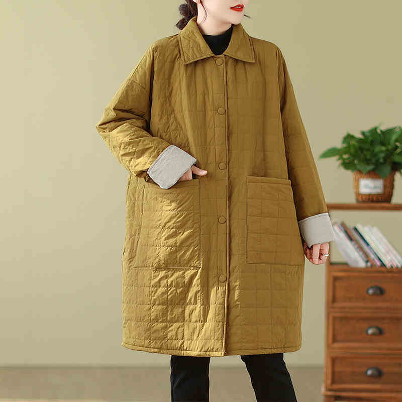 Fine Cotton Filled Coat Winter G177