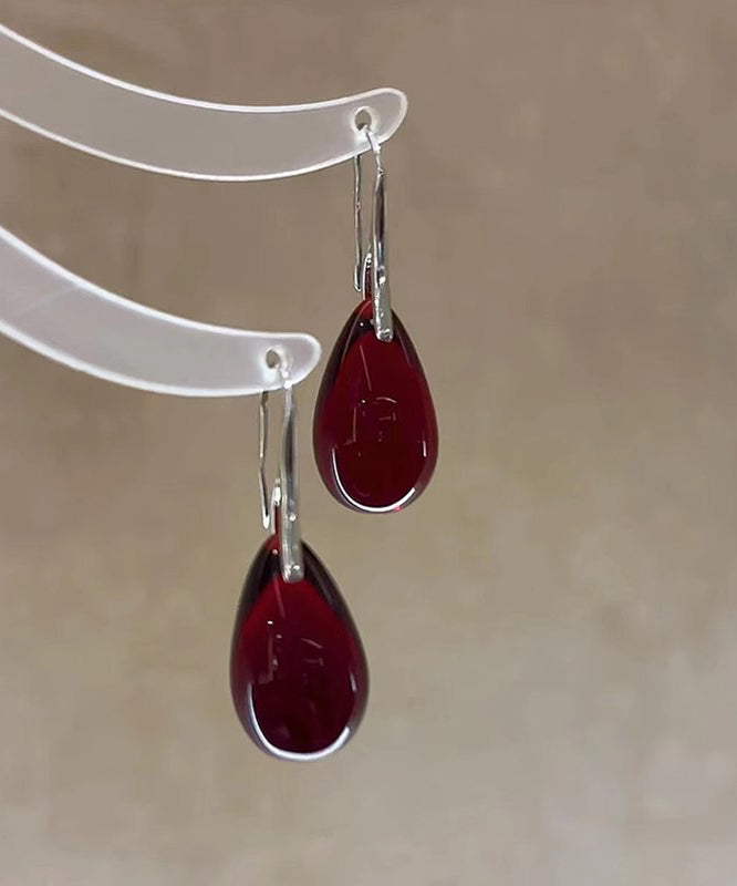 Copper Overgild Glaze Simple Drop Colored Mulberry Water