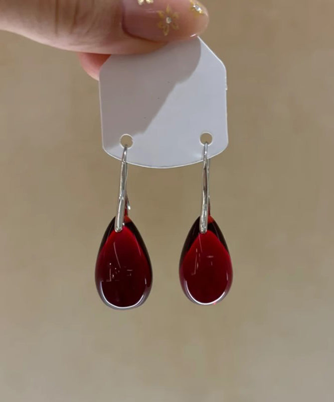 Copper Overgild Glaze Simple Drop Colored Mulberry Water