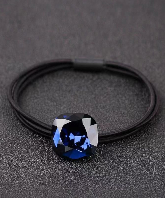 Hand Tie Crystal Woven Red Simple Hair Zircon