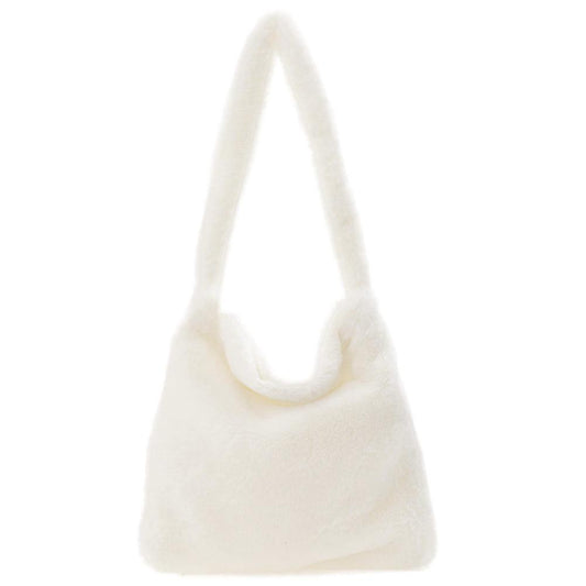 Sac à main polyvalent en peluche