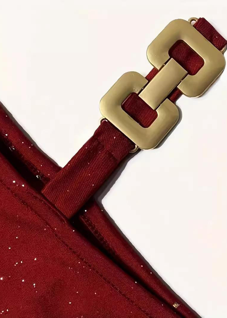 Fit Sequins Mid Shoulder Slim Mulberry Cold Fall Dresses