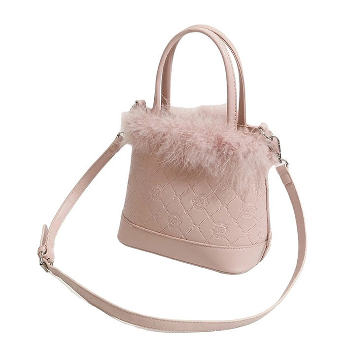 Pink Fluffy Mini Bag