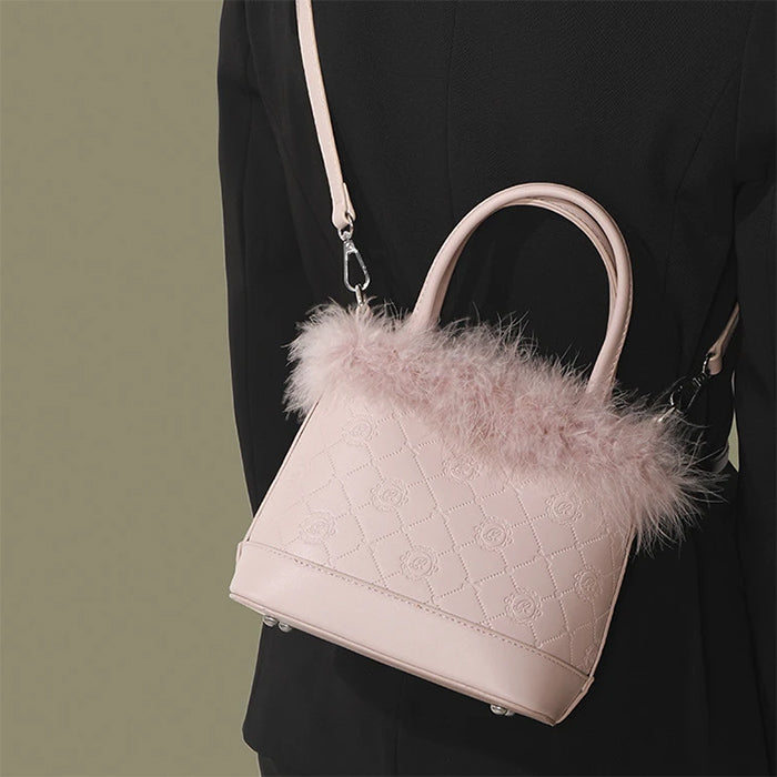 Pink Fluffy Mini Bag