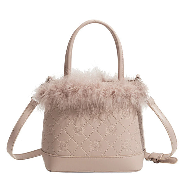 Pink Fluffy Mini Bag