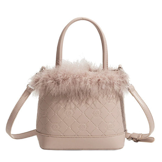 Pink Fluffy Mini Bag