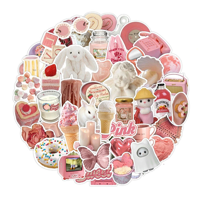 Cartoon Snack Stickers