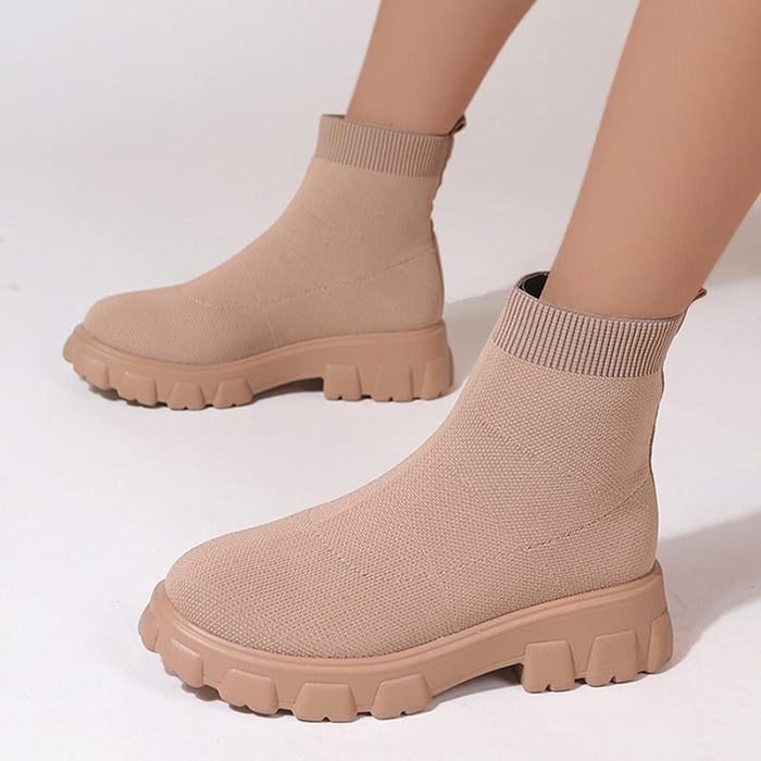 Platform Ankle Boots