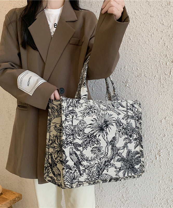 Frühlings-Handtasche mit großer Kapazität und Jacquard-Stickerei HJ1059