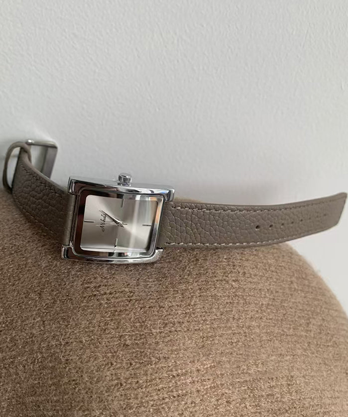 Style Watches Quartz Movement Leather Alloy Gold