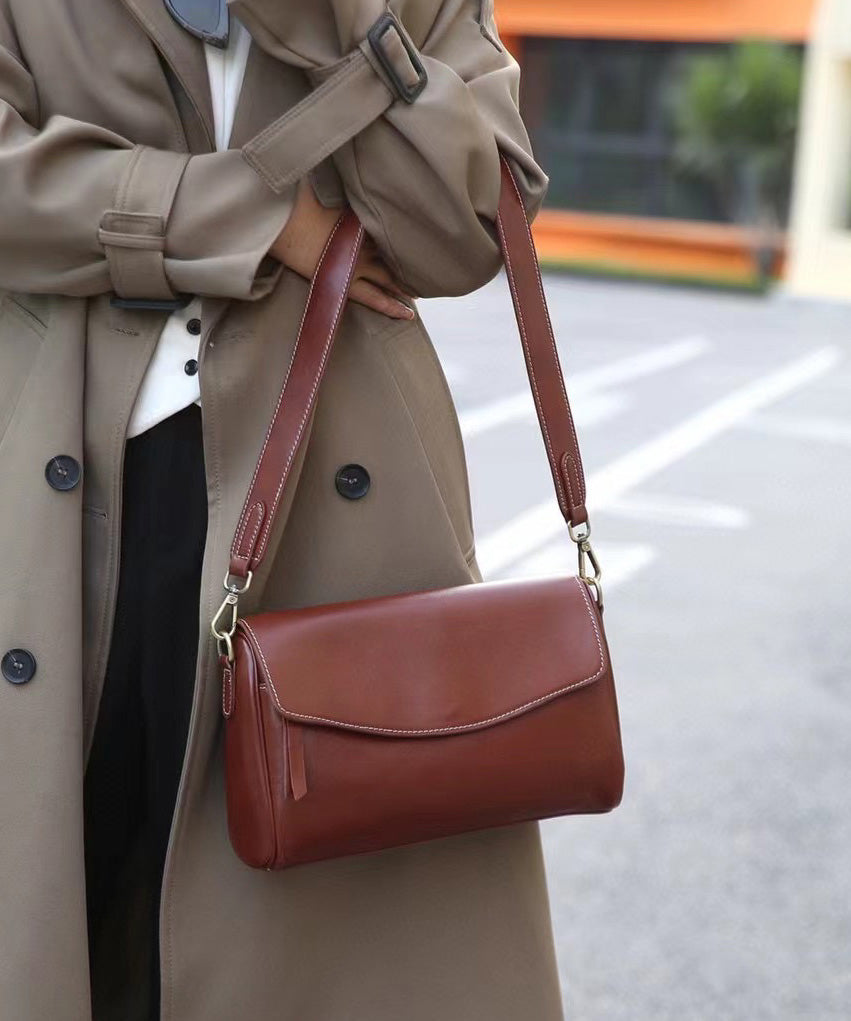 Leather Durable Stylish Bag Shoulder Black Zipper Solid