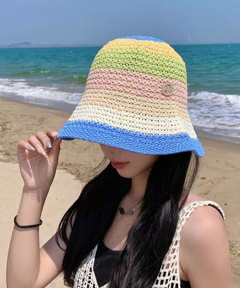 Summer Stylish Outdoor Holiday Breathable Bucket Hat YU1008