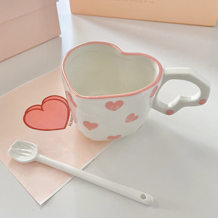 Sweet Heart Ceramic Cup