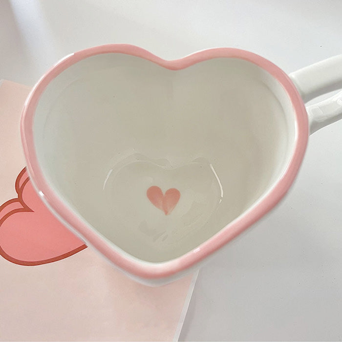 Sweet Heart Ceramic Cup