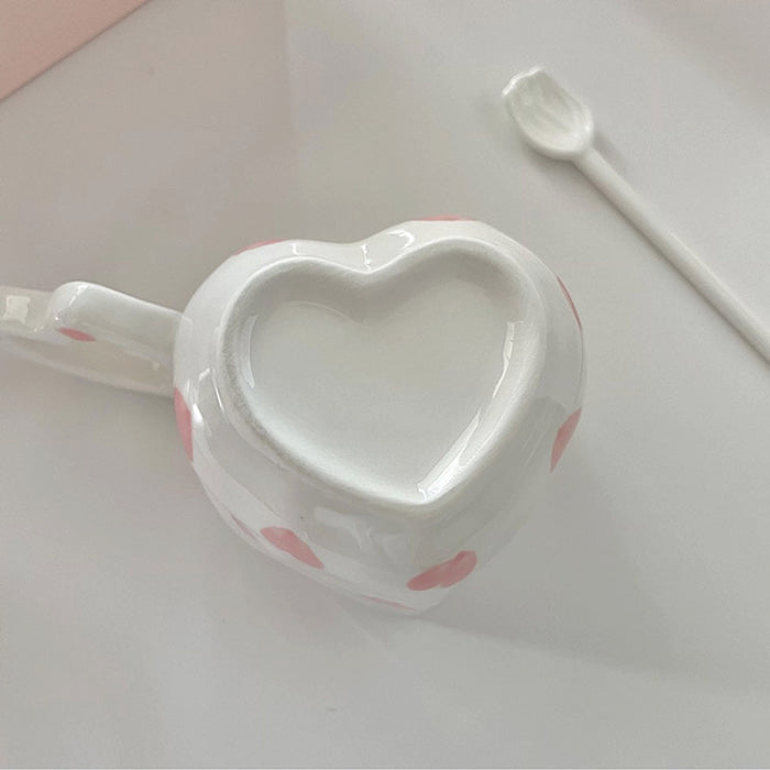 Sweet Heart Ceramic Cup